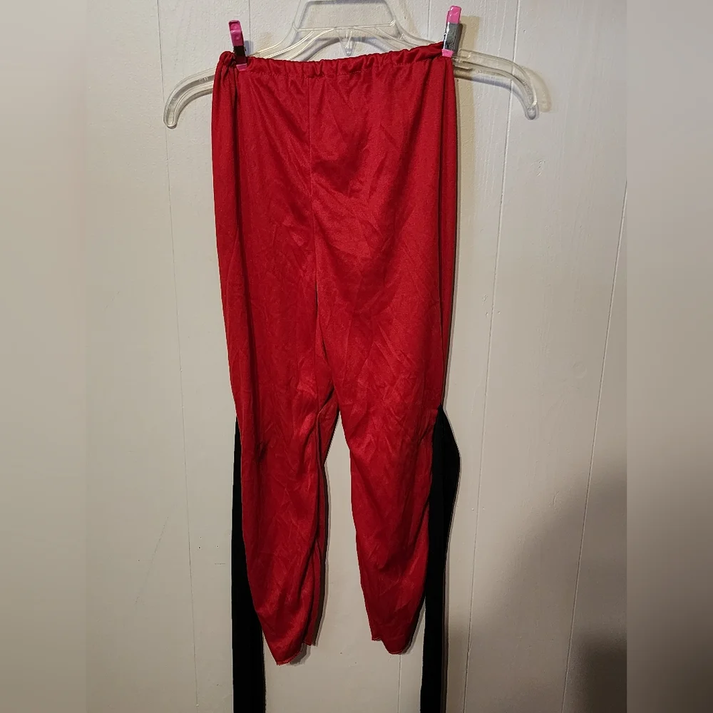 Youth Ninja Costume Halloween Medium Red Black Party‎ A881